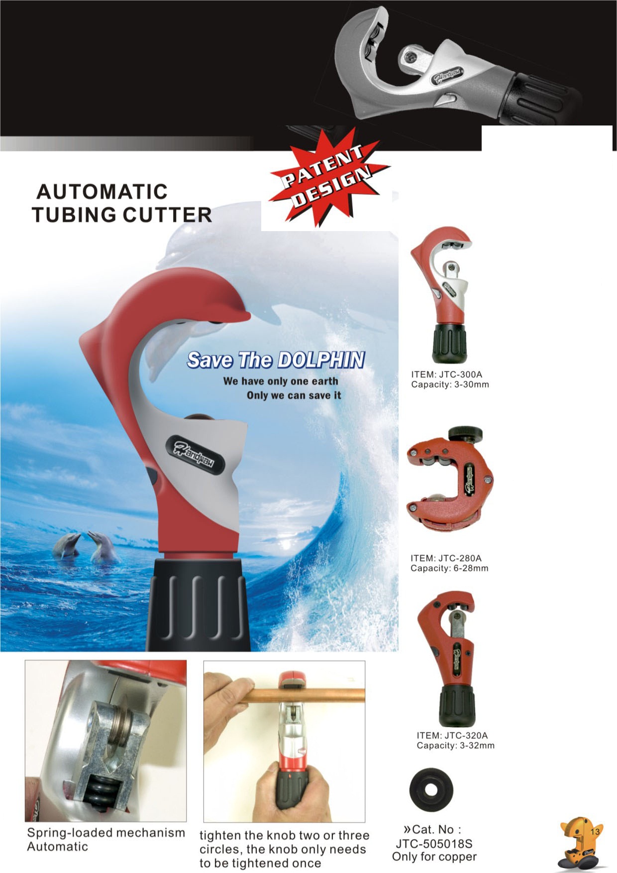 Automatic Dolphin tube cutter